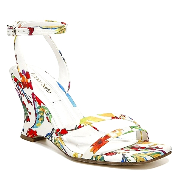 New w/o Box Franco Sarto L-Franca Ankle Strap Wedge Dress Sandals Size 6.5 - Picture 7 of 7